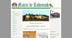Desktop Screenshot of mairie-rodemack.fr